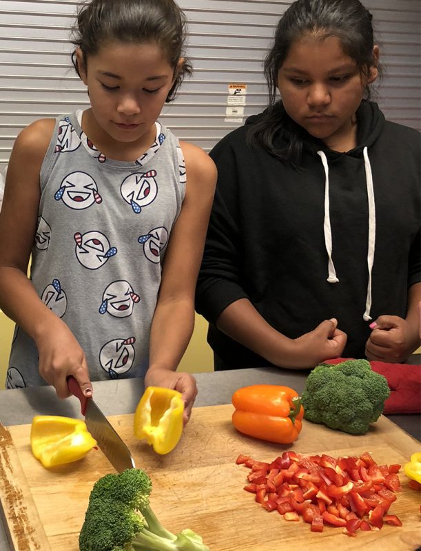 Westlake students learn life skills such as cooking, in addition to the three Rs.